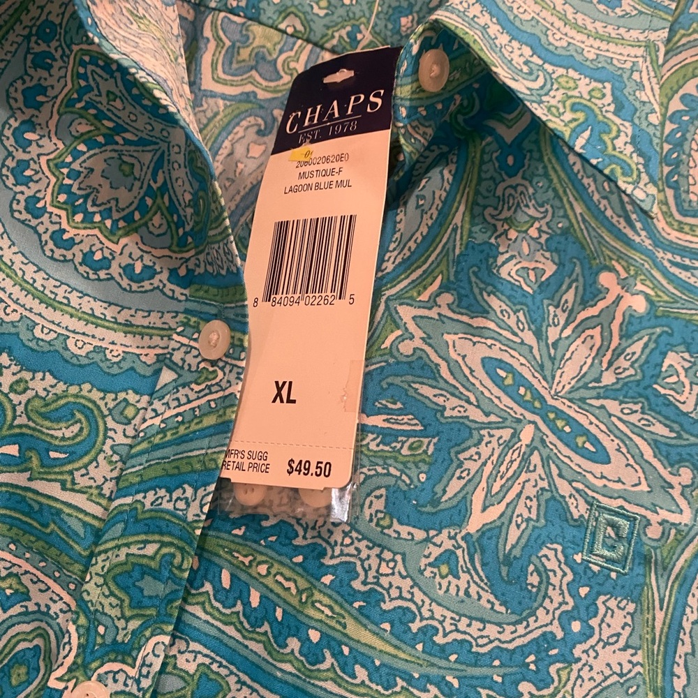 NWT Chaps button down - Picture 4 of 4